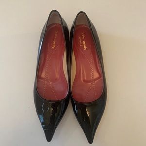 Kate Spade Patent Leather Pointed Toe Flats